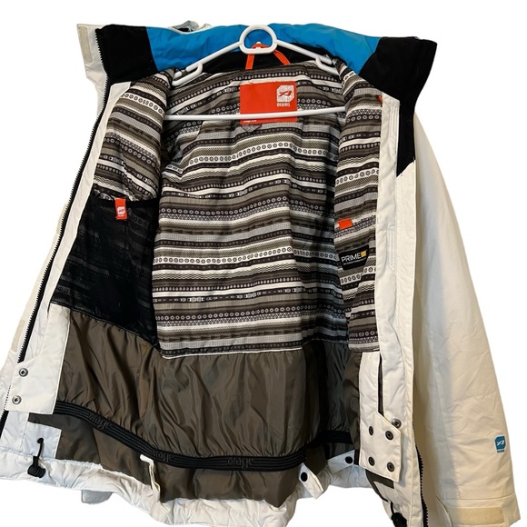 Orage white ski/snowboarding hooded jacket size XS. - Picture 8 of 11
